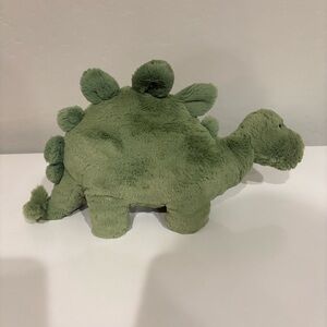 Jellycat Fossilly stegosaurus dinosaur medium 14" plush retired excellent condi